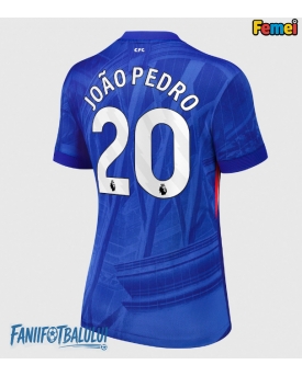 Chelsea Joao Pedro #20 Tricou Fotbal Replică 2025-26 Femei Acasa